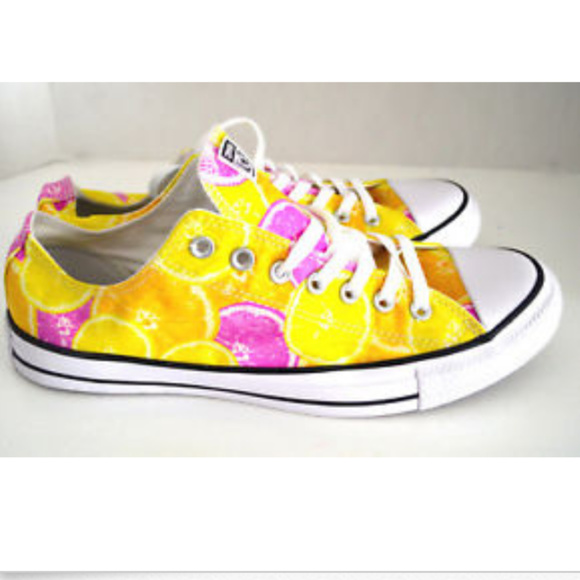 Converse Shoes | New Converse Lemon Citrus Chuck Taylor Shoe 3 | Poshmark